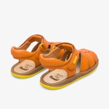 Camper Bicho Summer Sandals Dark Orange - Kids Singapore SKSKKM-179